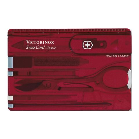 Nylon Victorinox SwissCard Classic multitool red | No Branding | not available | not available