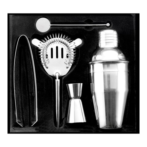 Stainless steel cocktail set Natalina silver | No Branding | not available | not available