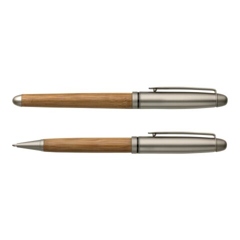 Bamboo writing set Addie brown | No Branding | not available | not available