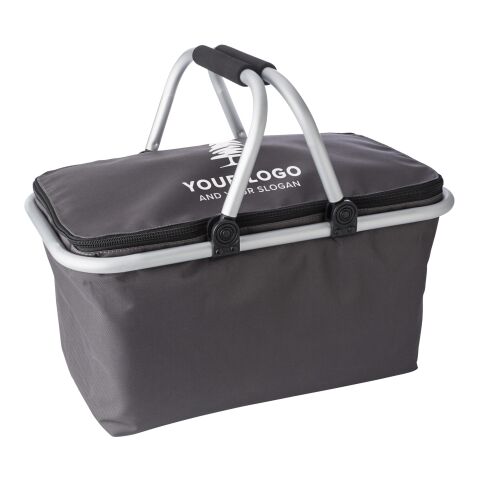 Polyester (320-330 gr/m²) shopping basket. Cassian grey | No Branding | not available | not available