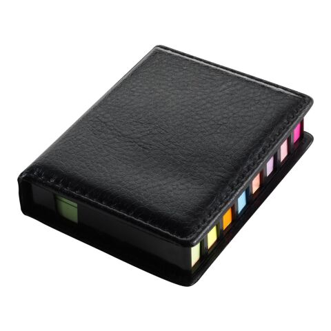 PU holder with sticky notes Pierce black | No Branding | not available | not available