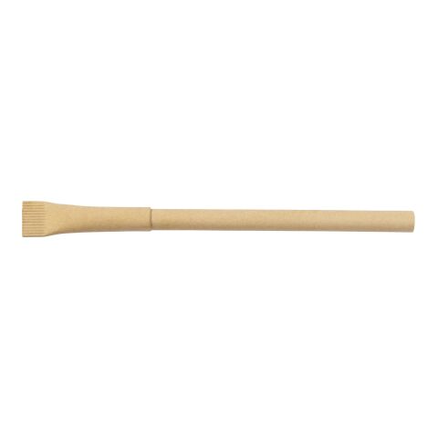 Cardboard ballpen Madalena brown | No Branding | not available | not available