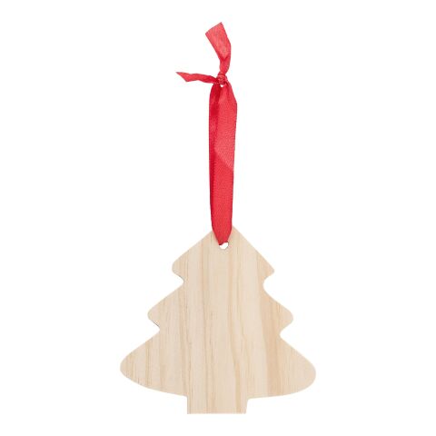 Wooden Christmas ornament Tree Imani brown | No Branding | not available | not available
