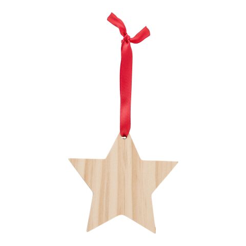 Wooden Christmas ornament Star Caspian brown | No Branding | not available | not available