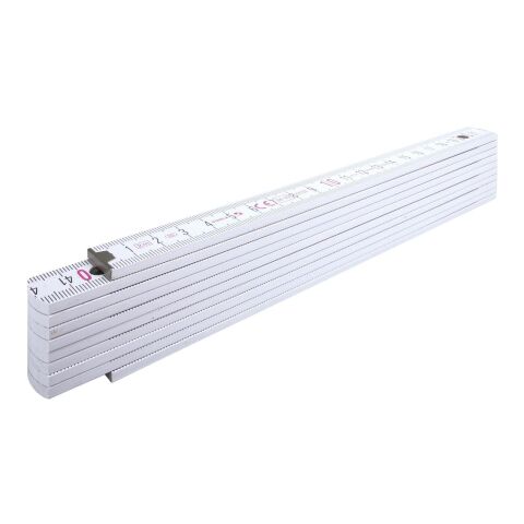Wooden Stabila foldable ruler Jessica white | No Branding | not available | not available