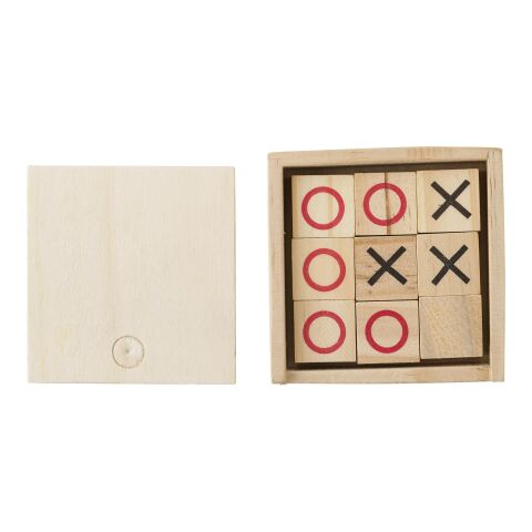 Wooden Tic Tac Toe game Alessio brown | No Branding | not available | not available
