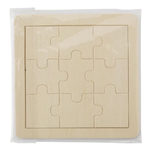 Wooden nine piece puzzle Alvaro wood | No Branding | not available | not available