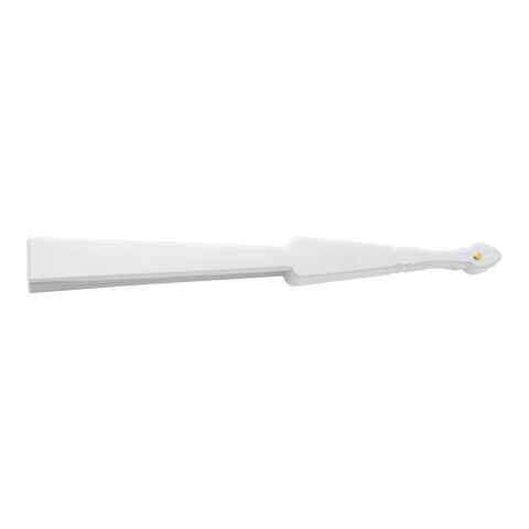 Fabric hand held fan Kasimira white | No Branding | not available | not available