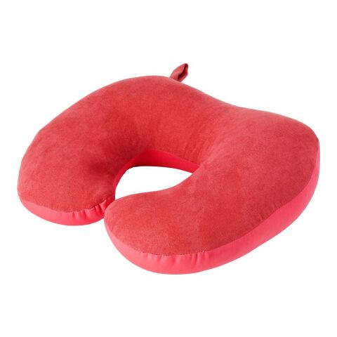 Suede travel pillow Fletcher red | No Branding | not available | not available