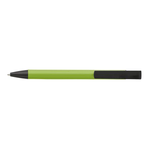 Aluminium &amp; plastic blue ink pen lime | No Branding | not available | not available