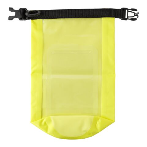Watertight bag Pia, Polyester (210T) yellow | No Branding | not available | not available