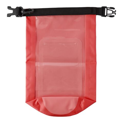 Watertight bag Pia, Polyester (210T) red | No Branding | not available | not available