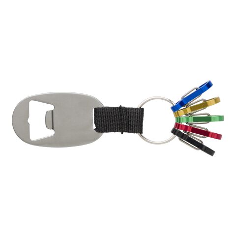 Aluminium 2-in-1 key holder Courtney silver | No Branding | not available | not available