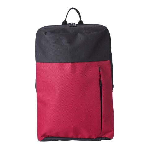 Polyester (600D) backpack Freya red | No Branding | not available | not available