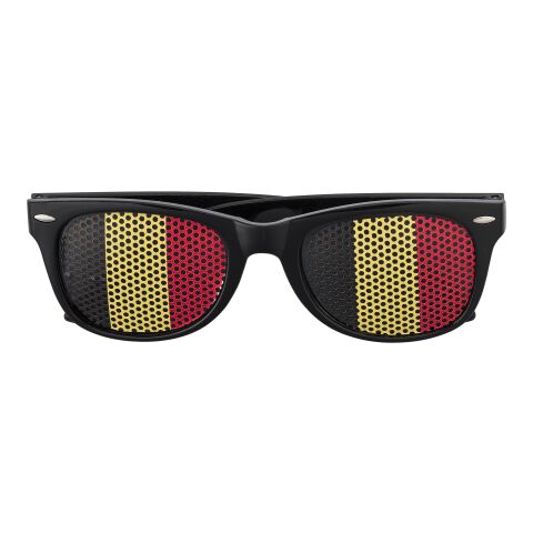Plexiglass sunglasses with country flag Lexi black/yellow/red | No Branding | not available | not available