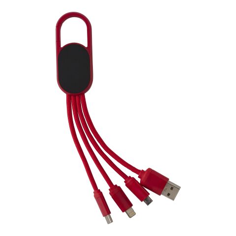 4-in-1 Charging cable set Idris red | No Branding | not available | not available