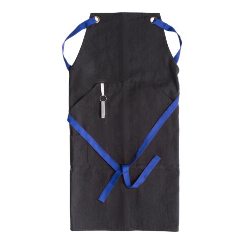 Polyester and cotton apron Liana cobalt blue | No Branding | not available | not available