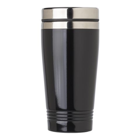 Stainless steel drinking mug (450 ml) Velma black | No Branding | not available | not available