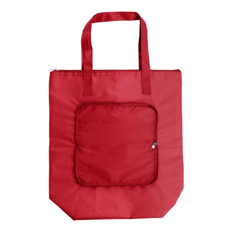 Polyester (210T) cooler bag Hal red | No Branding | not available | not available