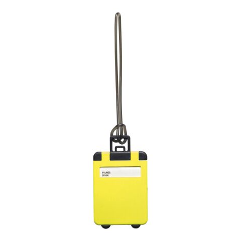Luggage tag Jenson, ABS yellow | No Branding | not available | not available