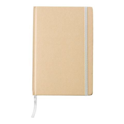 Recycled paper notebook (A5) Gianni white | No Branding | not available | not available