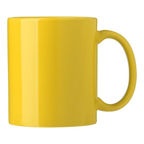 Ceramic mug Kenna yellow | No Branding | not available | not available