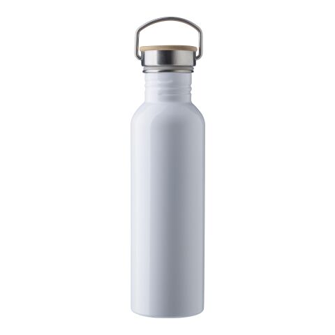Stainless steel drinking bottle Poppy white | No Branding | not available | not available