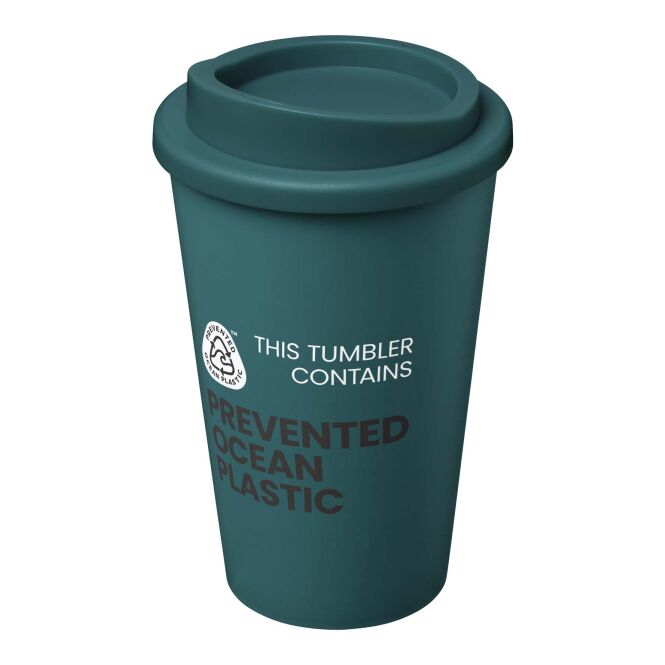 NONE Branded Merchandise Americano POP 350ml Insulated Tumbler with Green