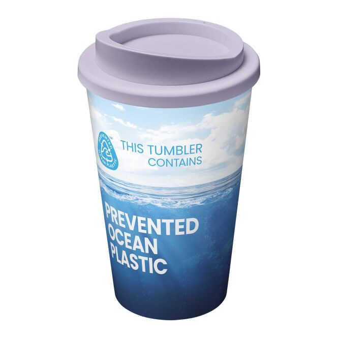 NONE Corporate Gift Brite-Americano POP 350ml with Custom Logo Print Purple
