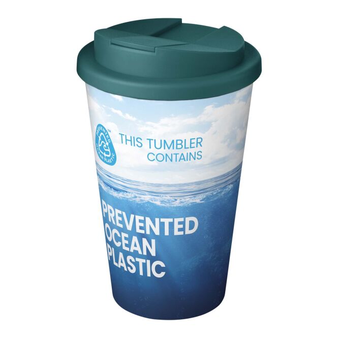 NONE Corporate Gift Brite-Americano POP 350ml with Custom Logo Print Green