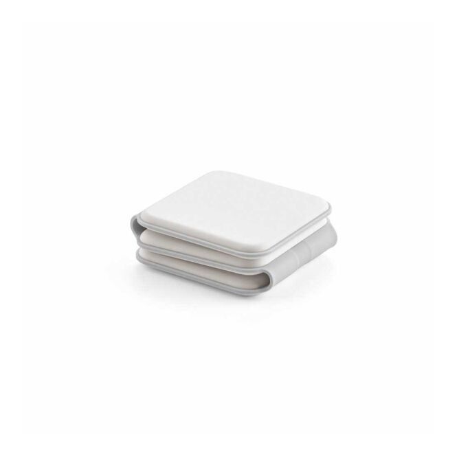 NONE Promotional Merchandise Planck 3-in-1 Wireless Fast Charger with White