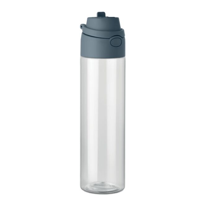 Corporate Gift Sports Bottle Promotional RPET โ petrol โ with custom logo print 700ml leak-free straw sip lid eco-friendly flask