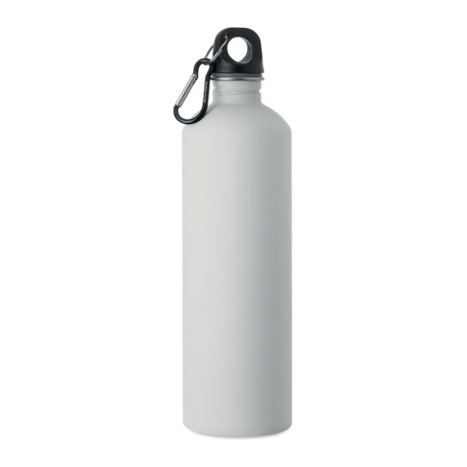 Promotional Product Stainless Steel Bottle 750ml – white – with laser engraving 750ml recycled leak-free custom logo drink bottle