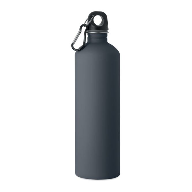 Corporate Gift Stainless Steel Bottle – navy blue – with laser engraving 750ml recycled stainless steel leak-free custom drink bottle