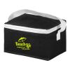 Spectrum 6-Can Cooler Bag Standard | Solid black | not available | No Branding | not available | not available