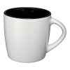 Aztec 340 ml ceramic mug Standard | White-Solid black | No Branding | not available | not available