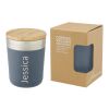 Lagan copper vacuum insulated tumbler with bamboo lid 300 ml Standard | Ice blue | not available | No Branding | not available | not available