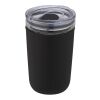 Bello 420 ml glass tumbler with recycled plastic outer wall Solid black | not available