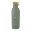 Kalix 650 ml stainless steel sport bottle Standard | Heather green | No Branding | not available | not available