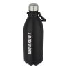 Cove 1.5 L vacuum insulated stainless steel bottle Standard | Solid black | not available | No Branding | not available | not available