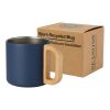 Bjorn 360 ml RCS certified recycled stainless steel mug with copper vacuum insulation Dark blue | not available