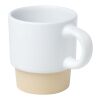 Olympia 130 ml stackable expresso cup with clay bottom Standard | white | No Branding | not available | not available