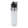 Dylan 650 ml Tritan water bottle with flip spout lid white | No Branding | not available | not available