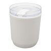 Hudson 180 ml recycled plastic double-wall tumbler Standard | white | No Branding | not available | not available