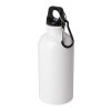 Oregon 400 ml RCS certified single wall stainless steel water bottle with carabiner Standard | White | Not applicable | No Branding | not available | not available