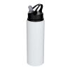 Fitz 800 ml RCS recycled single wall stainless steel water bottle Standard | White | No Branding | not available | not available
