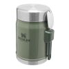 Stanley Legendary 400 ml food jar with spork Standard | Forest green | Not applicable | No Branding | not available | not available