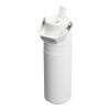 Stanley IceFlow™ 2.0 700 ml water bottle with flip straw Standard | Frosted clear | No Branding | not available | not available
