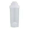 Forza 700 ml sport bottle with shaker ball White | No Branding