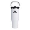 Stanley IceFlow™ 2.0 890 ml insulated stainless steel tumbler with flip straw White